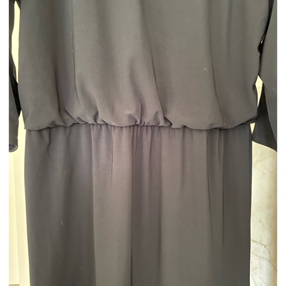 WHBM Blouson Dress with Peek-a-boo Sleeves XS - Picture 7 of 13
